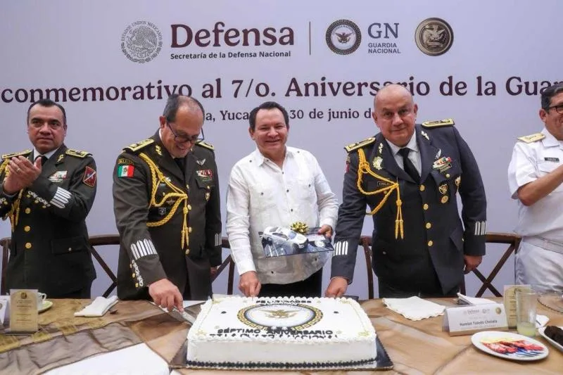 Guardia Nacional celebra siete años de operaciones con énfasis en la coordinación estatal