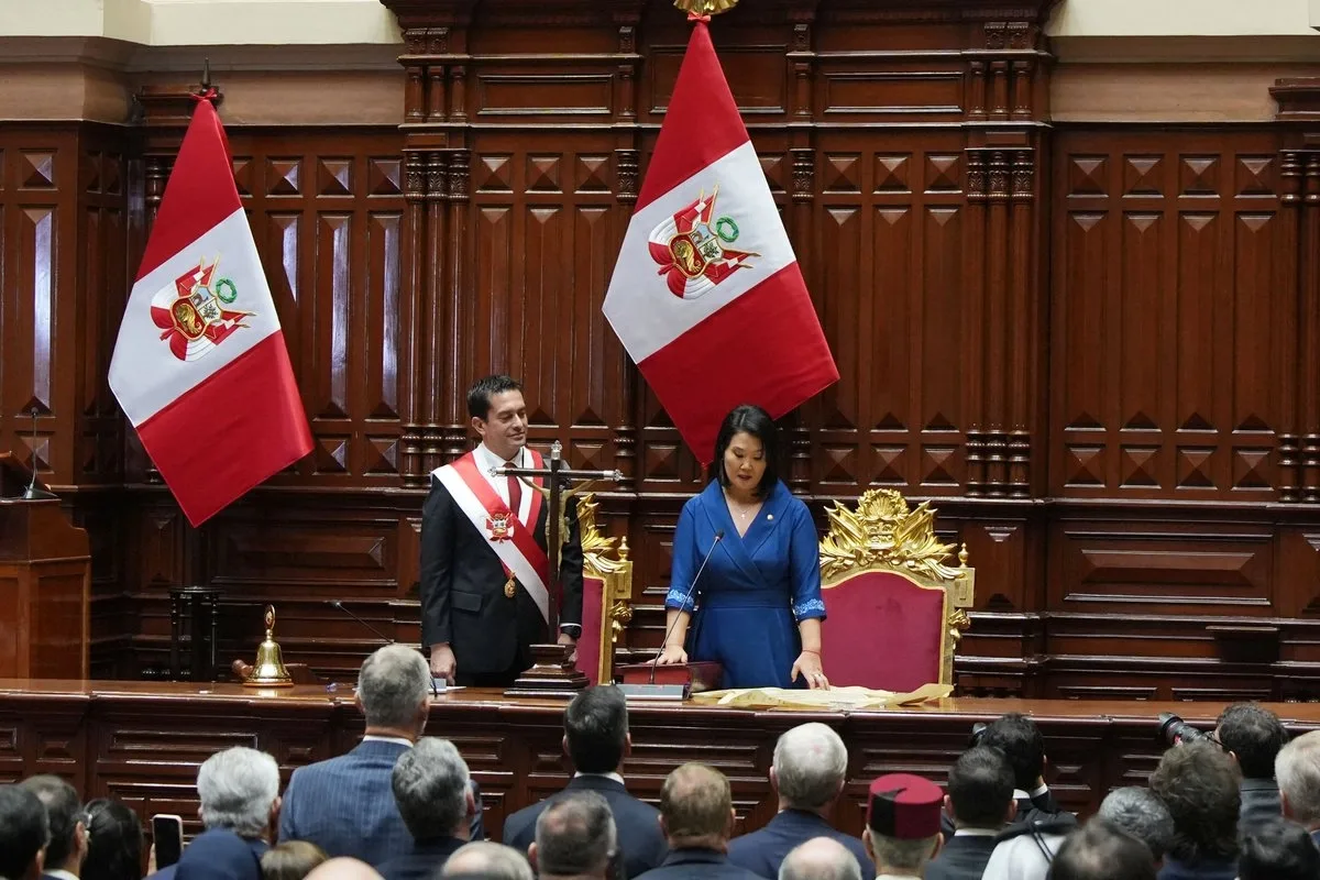Keiko Fujimori asume como presidenta de Perú para el periodo 2026-2031