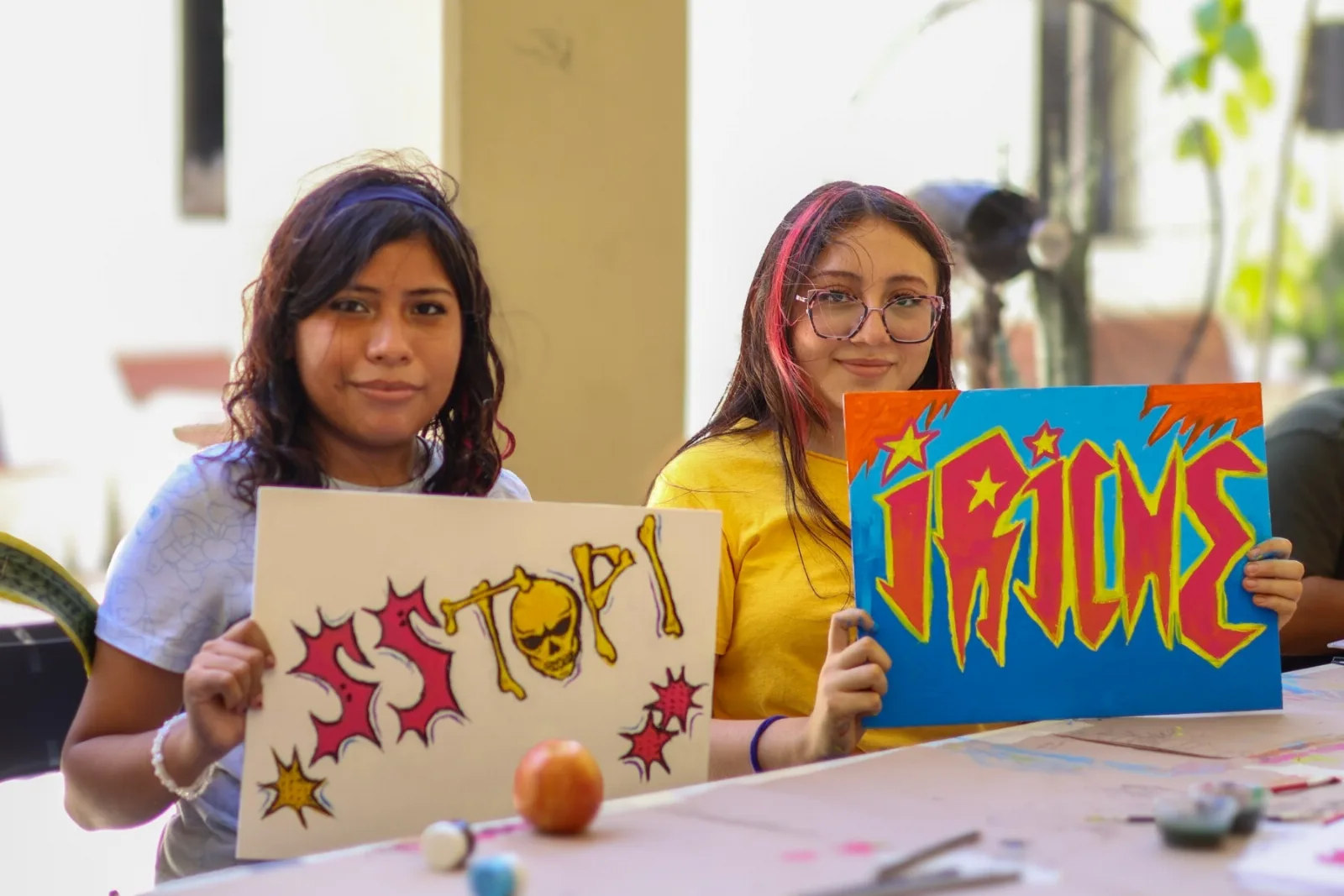 Fomentan talento juvenil durante el verano con taller gratuito de grafiti