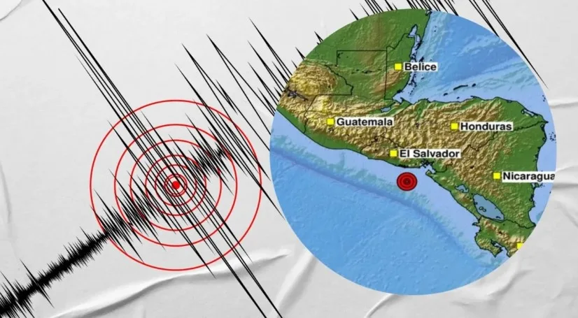 Sismo de magnitud 5.5 sacude El Salvador, Honduras y Nicaragua