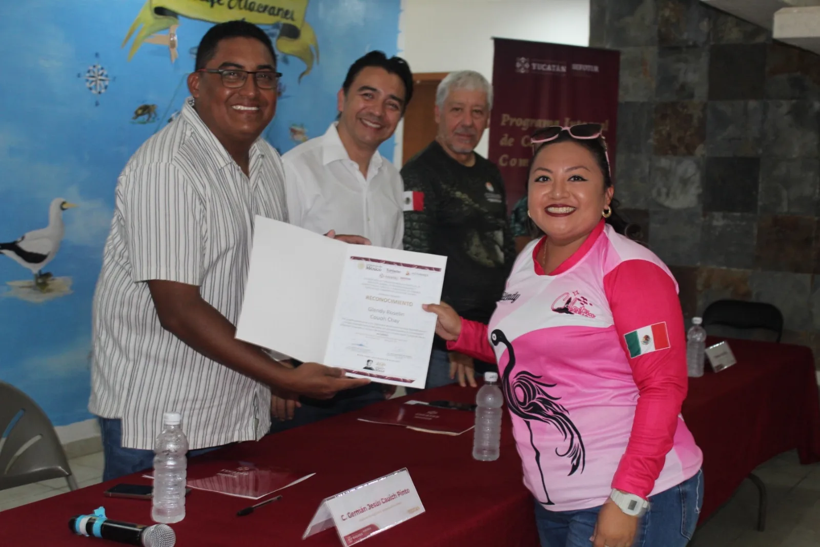 Refuerzan profesionalización de guías de turismo de naturaleza en Celestún