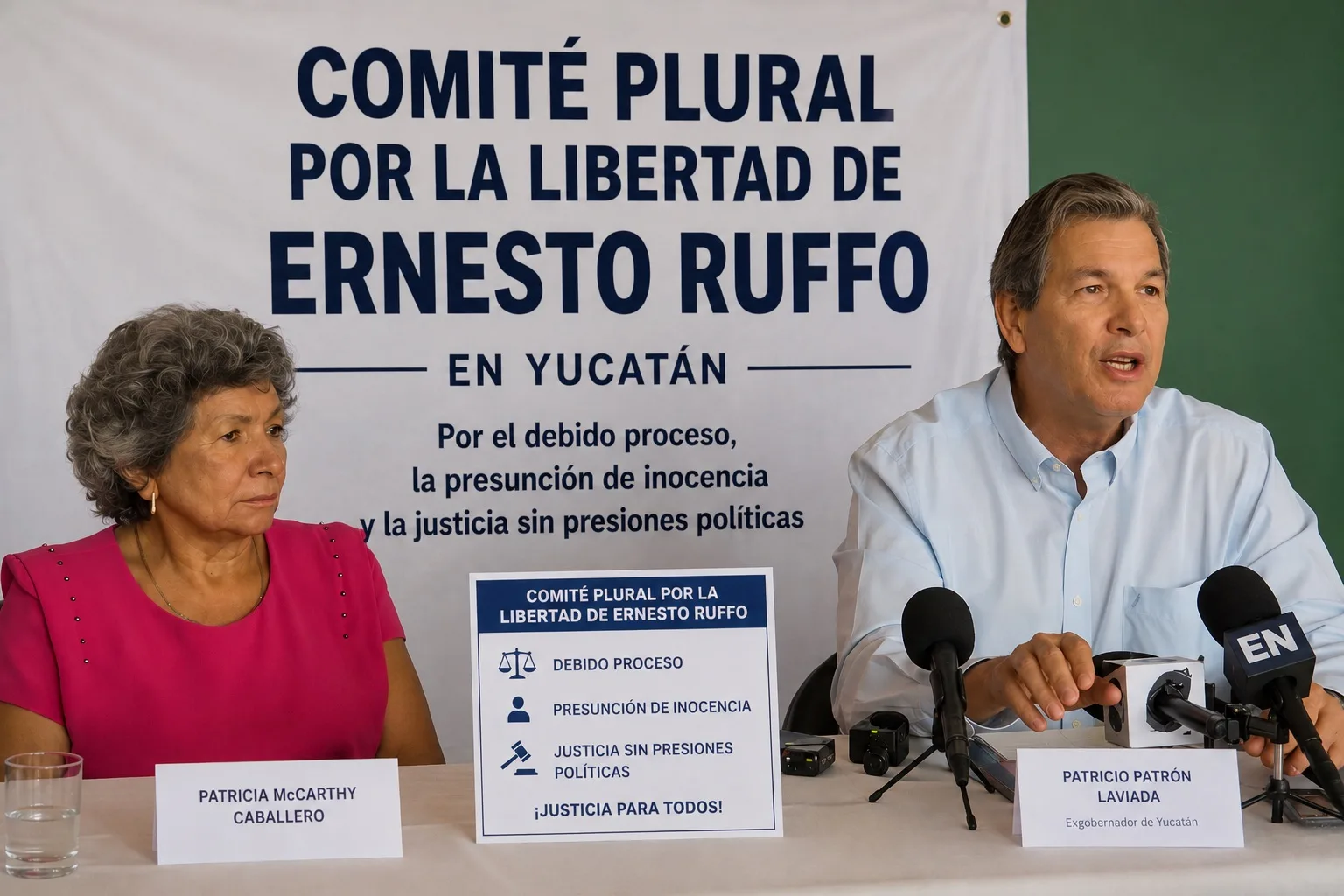 Crean en Yucatán Comité Plural por la Libertad de Ernesto Ruffo