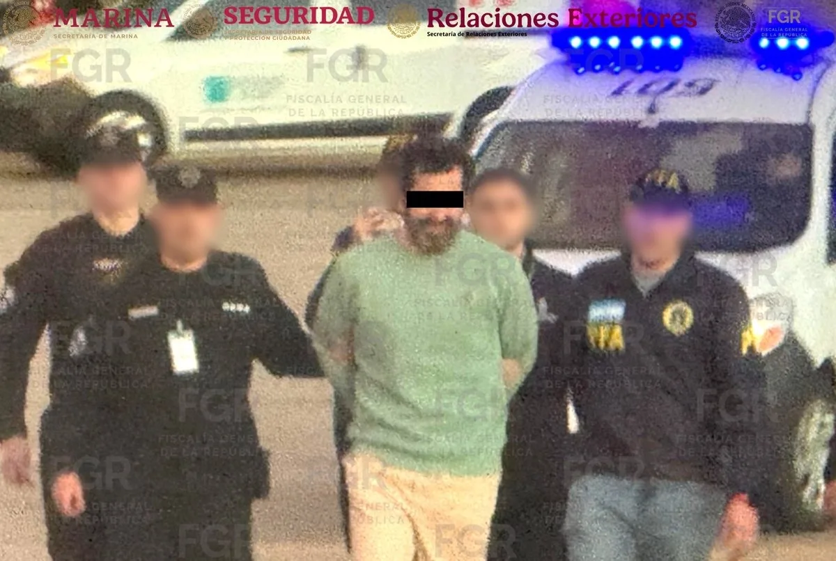 Fernando Farías Laguna llega a México y es trasladado al penal del Altiplano