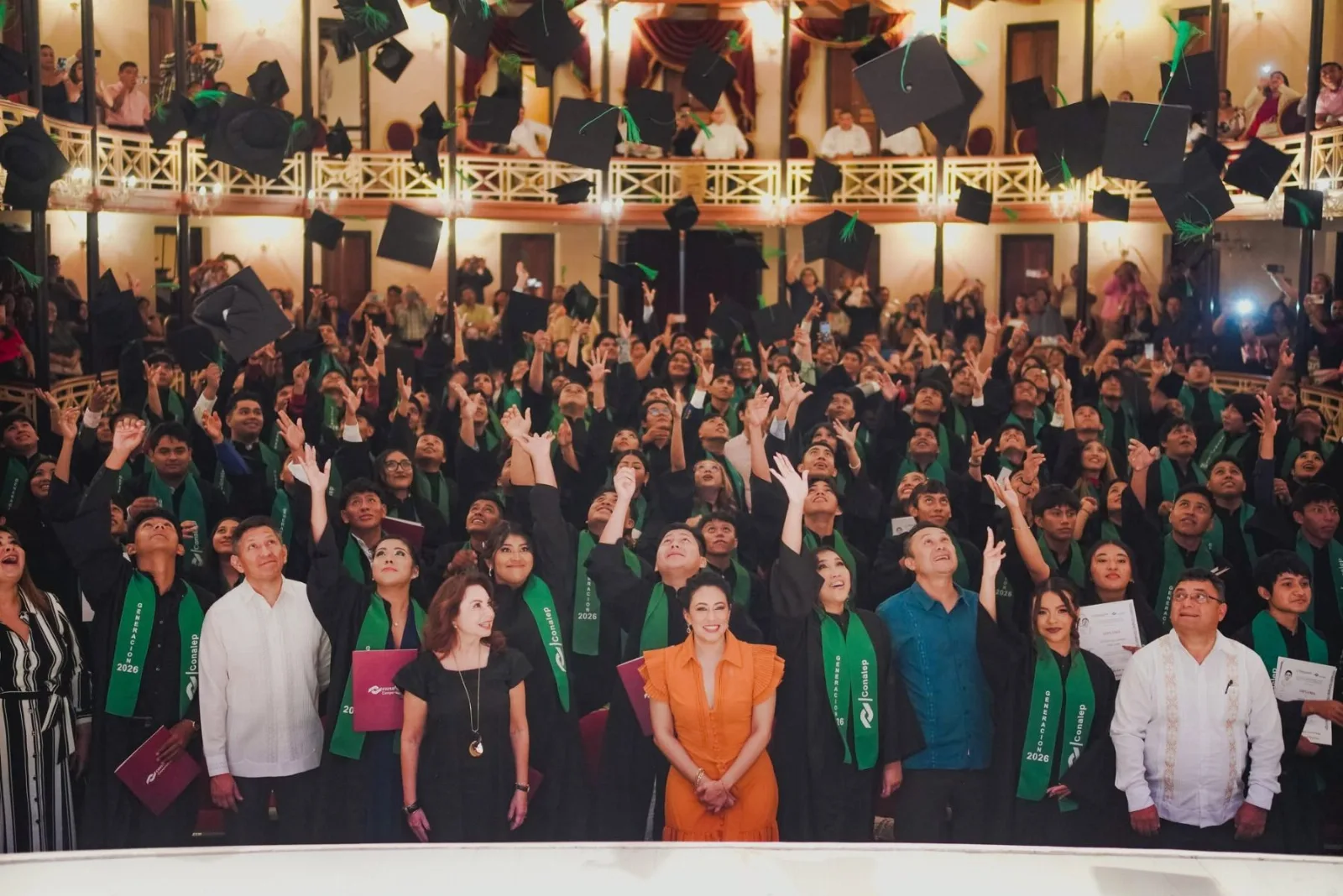 CONALEP entrega a Campeche 476 nuevos profesionales técnicos bachiller