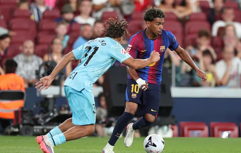 Barcelona vence 2-0 al Athletic Club con doblete de Raphinha y gol de Fermín