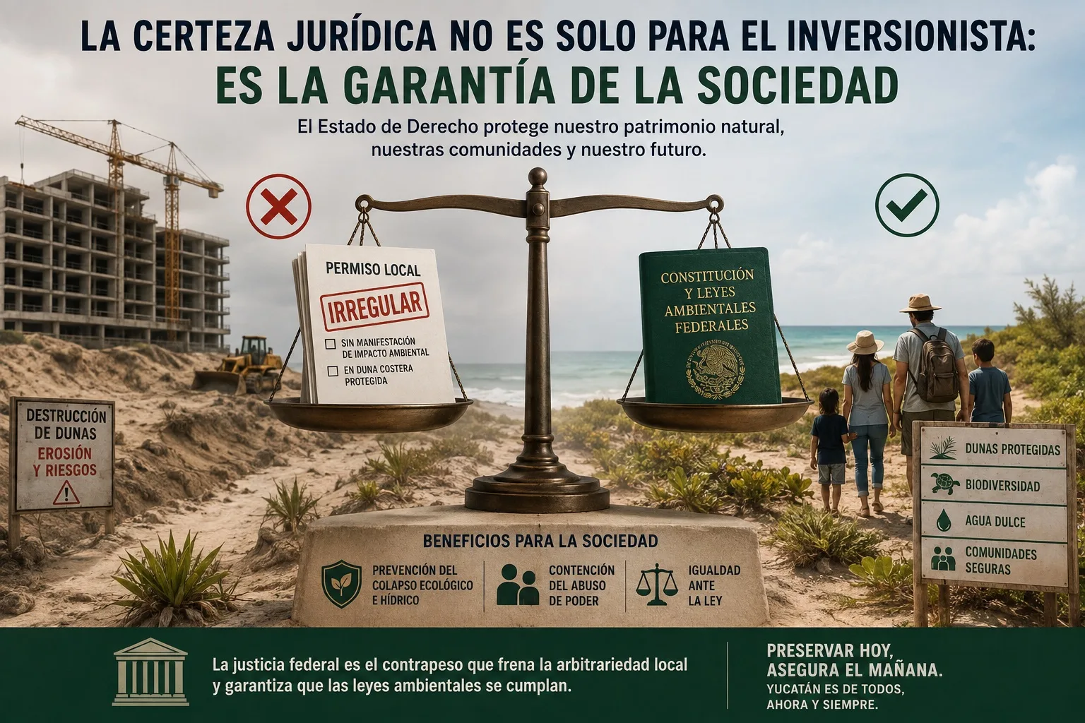 La certeza jurídica no es solo para el inversionista: es la garantía de la sociedad