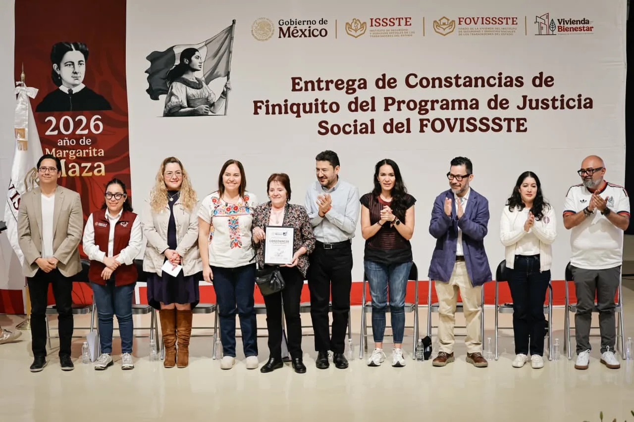 Condona FOVISSSTE a 326 mil personas deudas en sus créditos de vivienda