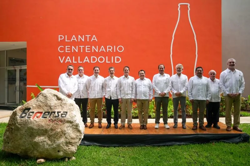 El gobernador Joaquín Díaz Mena inauguró la Planta Centenario de Bepensa