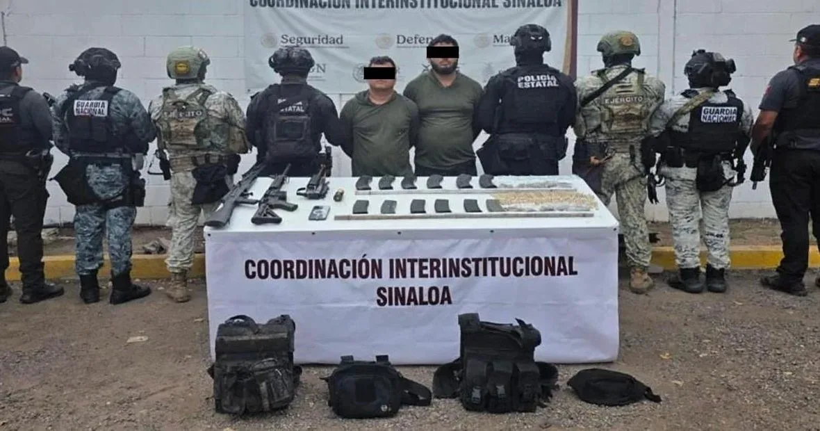 Detienen a dos presuntos implicados en la desaparición de diez mineros en Concordia, Sinaloa