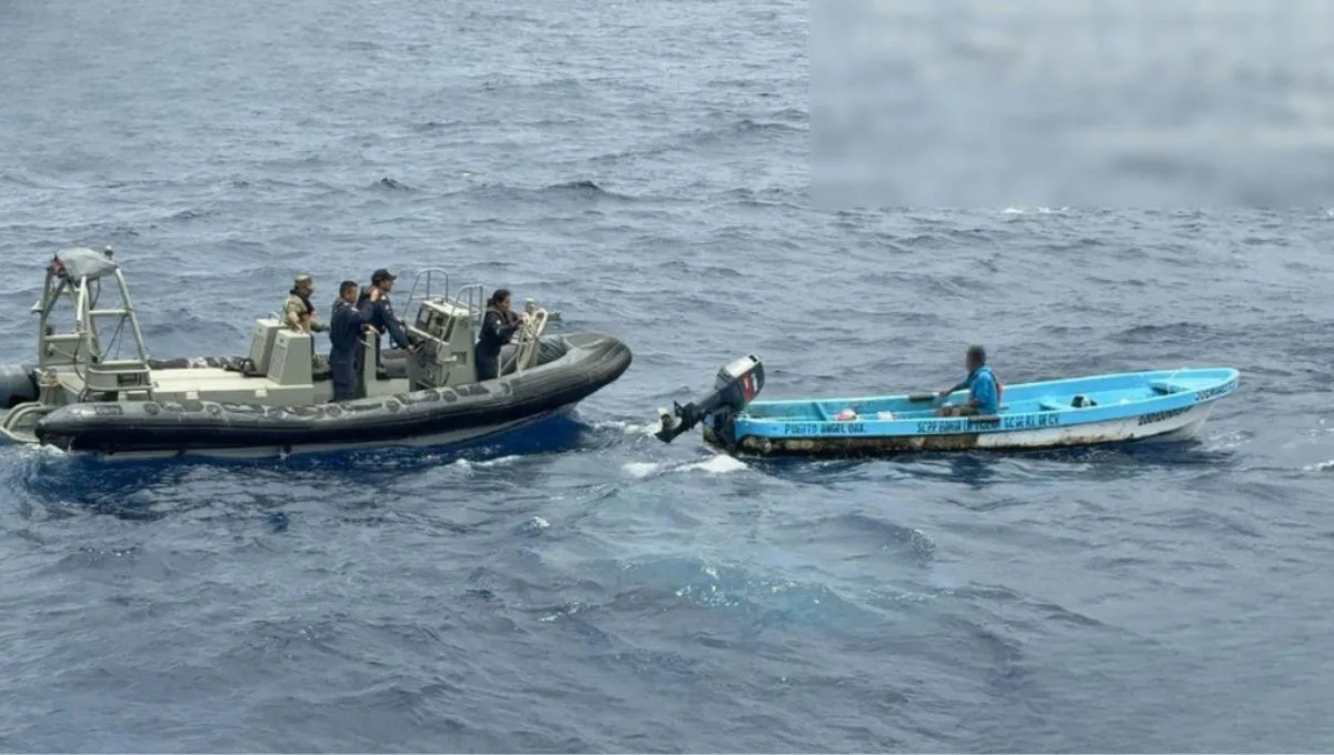 Pescador de Oaxaca relata cómo sobrevivió una semana a la deriva en el Pacífico