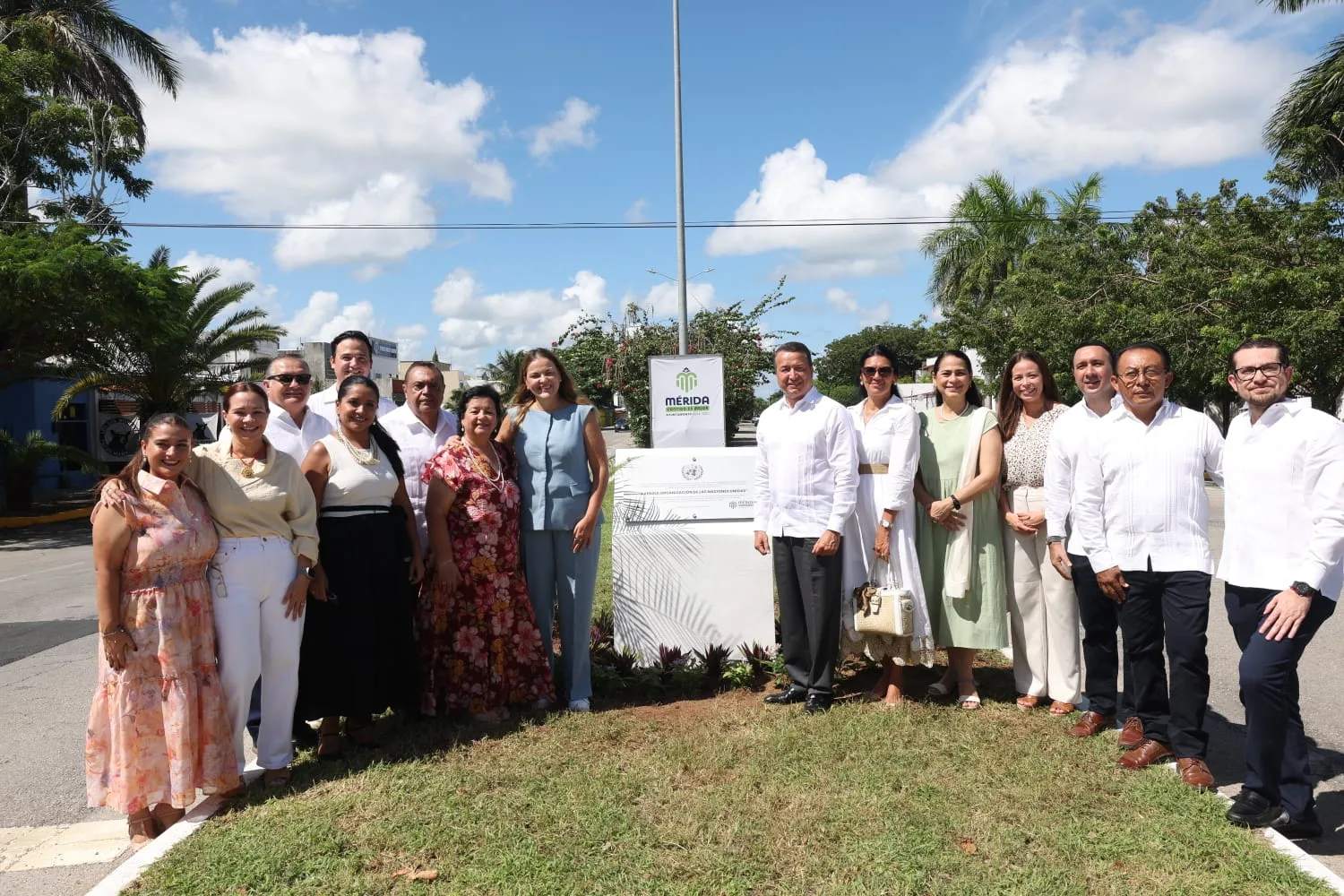 Mérida nombra una de sus avenidas en honor de la Organización de las Naciones Unidas (ONU)