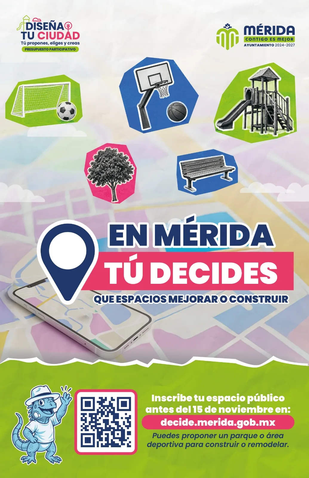 Mérida abre convocatoria de “Diseña tu Ciudad 2027”