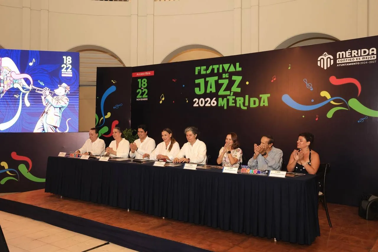 Cecilia Patrón presenta la segunda edición del Festival de Jazz Mérida 2026