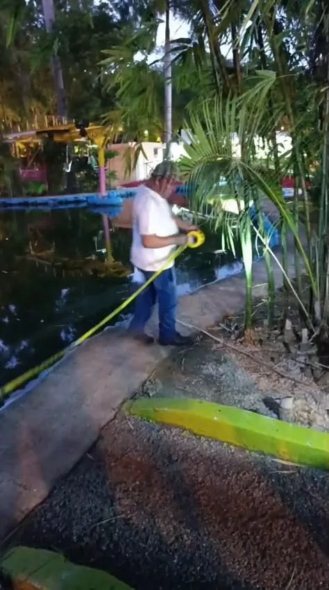 Ayuntamiento de Mérida inicia protocolos preventivos en el lago del Centenario y el humedal del Parque Ecológico del Poniente