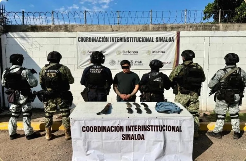 Detienen a “El Talibán” y cuatro presuntos implicados en secuestro de mineros en Sinaloa