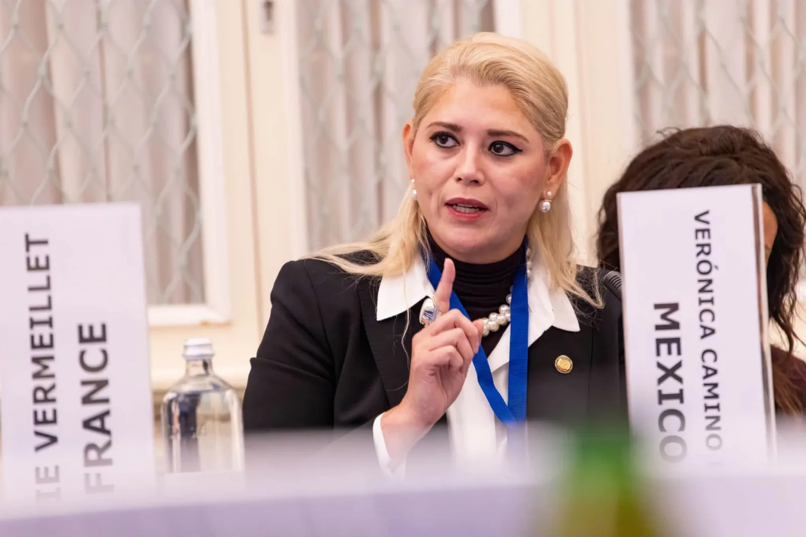 México fortalece su presencia internacional en foro parlamentario de Roma; Verónica Camino destaca avances en igualdad de género