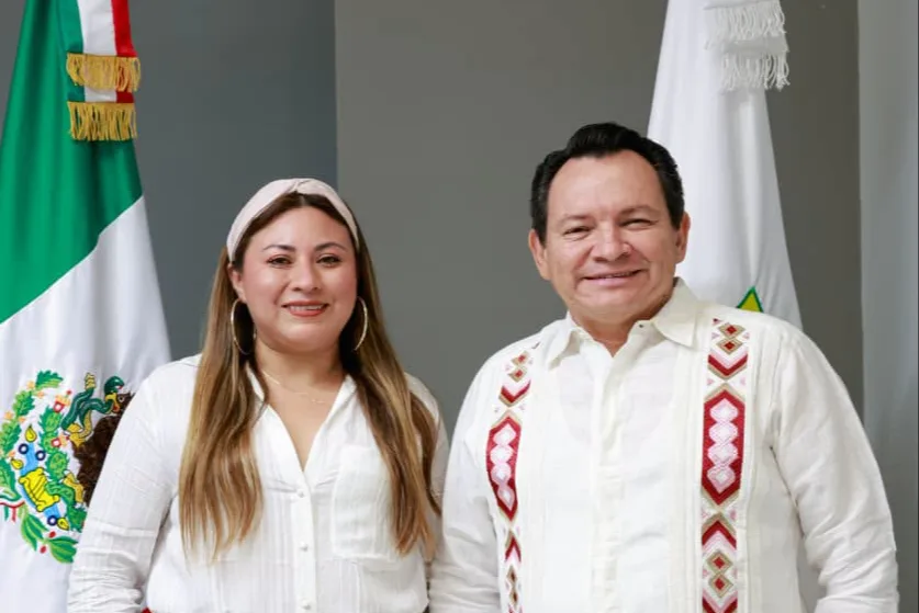 Joaquín Díaz Mena nombra a Aydé Interián secretaria de Bienestar de Yucatán; Estefanía Baeza deja el gabinete