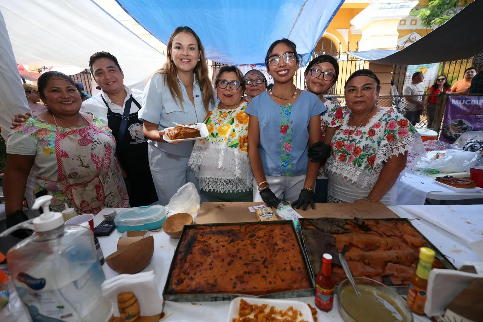 Cecilia Patrón encabeza la Feria del Mucbipollo