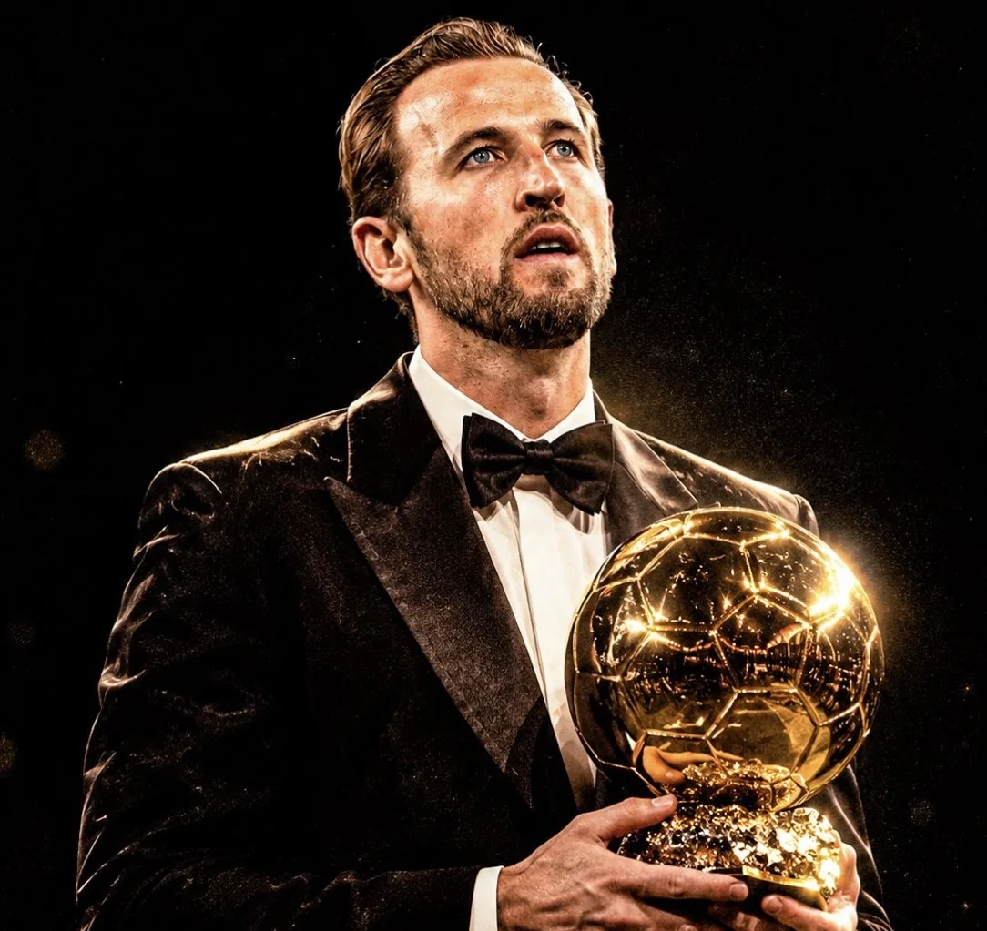 Harry Kane conquista el Balón de Oro 2026 y rompe una espera de 25 años para Inglaterra