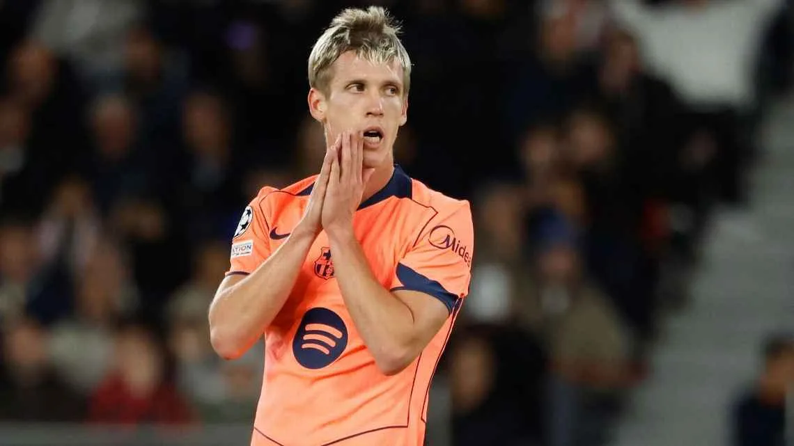 ¡Alarma en Barcelona! Dani Olmo se lesiona y el equipo suma cinco bajas antes del Clásico