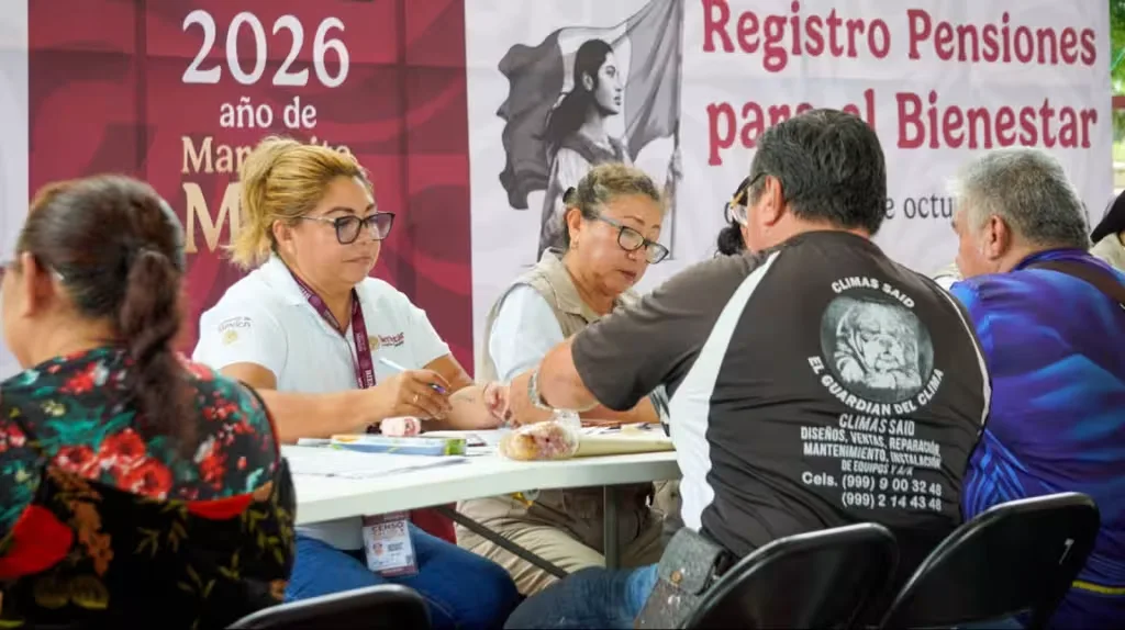 Bienestar abre registros en Yucatán: consulta dónde tramitar tu pensión este 20 de octubre
