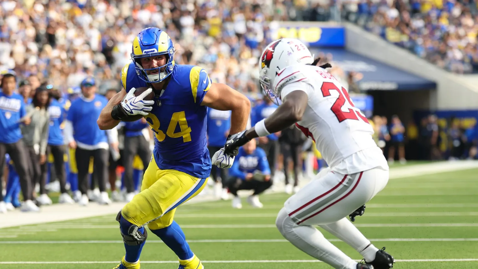 Cardinals sorprenden a los Rams con dramática victoria en el último segundo