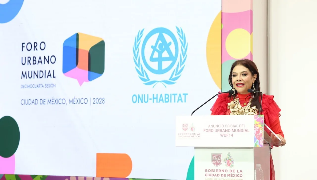 Ciudad de México será sede del Foro Urbano Mundial en agosto de 2028