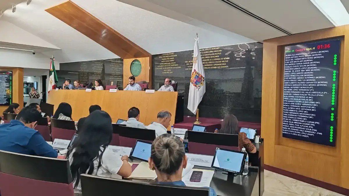 Congreso de Campeche aprueba tres dictámenes sobre seguridad vial, cáncer de mama y cohesión social