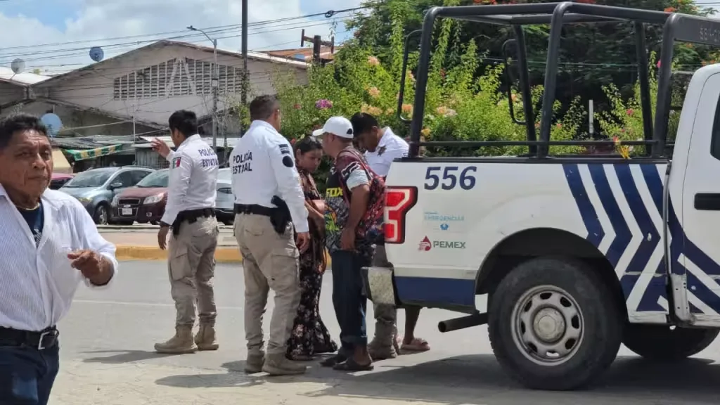 Discusión de pareja moviliza a policías en el Centro Histórico de Campeche