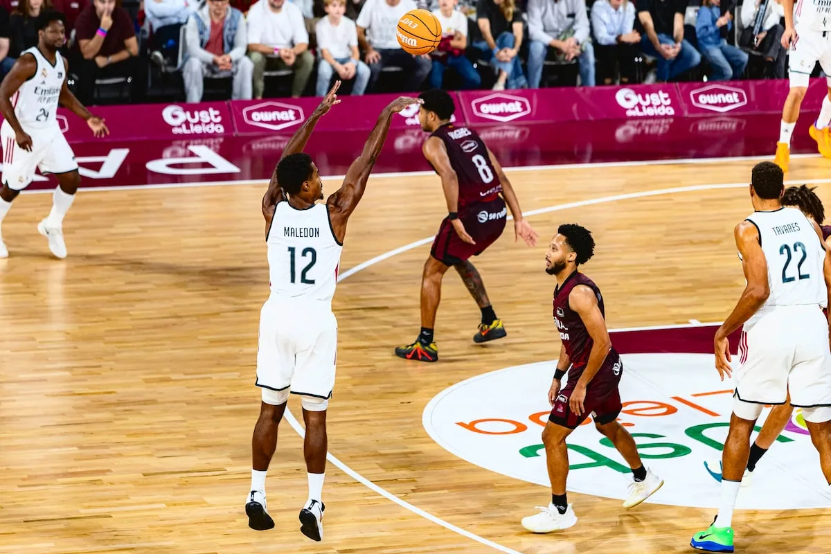 El Real Madrid bate el récord de triples en la ACB con 24 aciertos frente al Ilerna Lleida