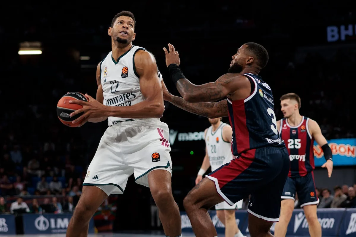 El Real Madrid golea al Baskonia en la Euroliga y encadena cinco victorias seguidas