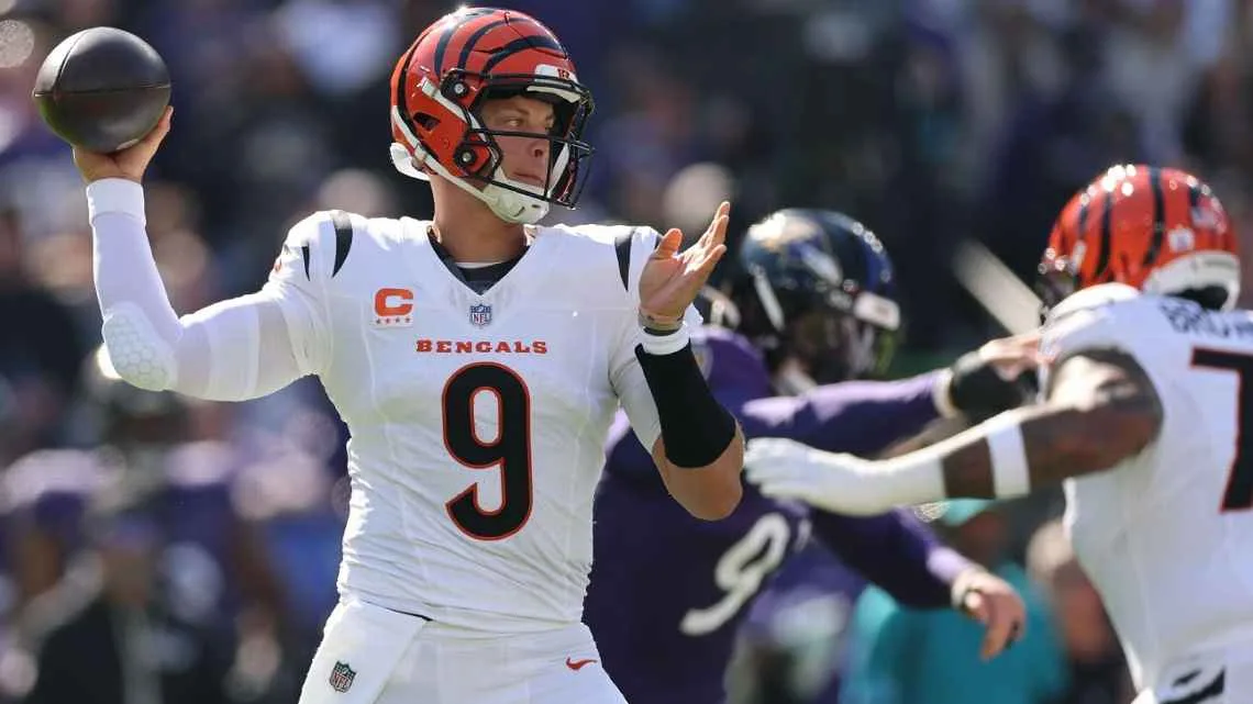 Joe Burrow brilla con cuatro touchdowns y se convierte en la figura de la Semana 7 de la NFL