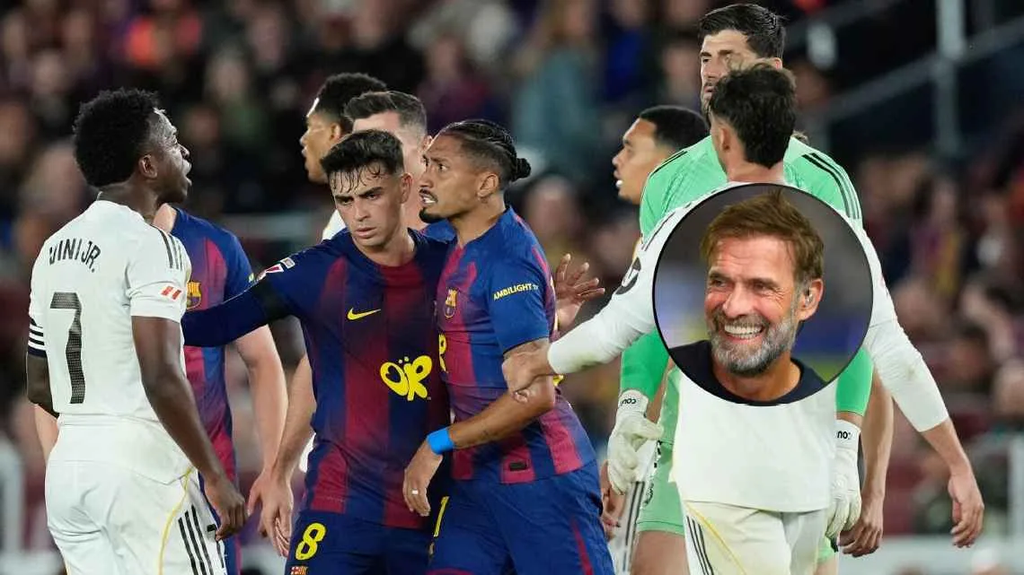 Klopp confiesa por qué odiaba a Pepe y prefería al Barcelona sobre el Real Madrid