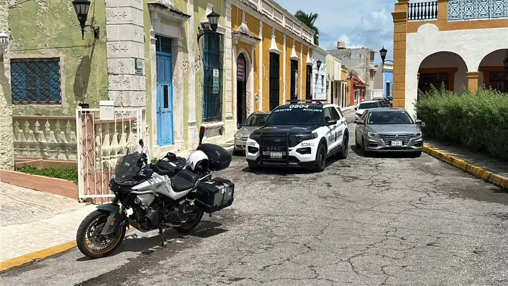 Movilización policial en Campeche tras robo dentro de oficinas de Inclusión