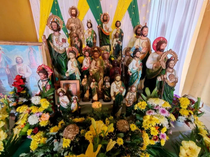 Novena a San Judas Tadeo congrega a 230 personas en José María Morelos