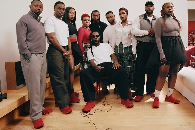 On lanza colección de tenis con Burna Boy bajo la campaña 'No Giant Stands Alone'