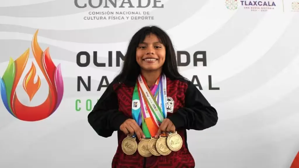 ¡Orgullo de Quintana Roo! Patinadora de 12 años conquista cinco medallas de oro
