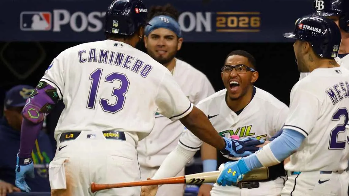 ¡Rays hacen historia! Eliminan a Guardians y van por su primera Serie Mundial