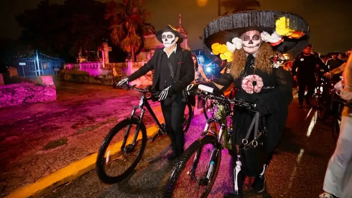 Rodada de las Ánimas llevará a ciclistas al Cementerio General de Mérida este miércoles