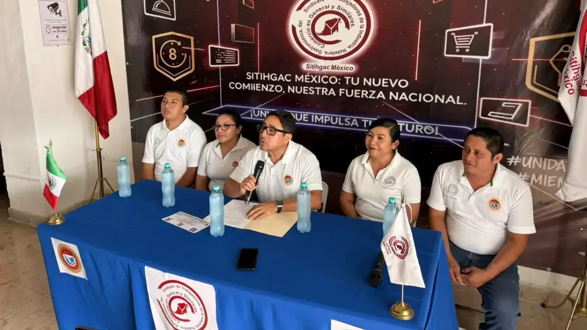 Sindicato hotelero de Yucatán exige cumplir Ley Silla y negocia jornada de 46 horas