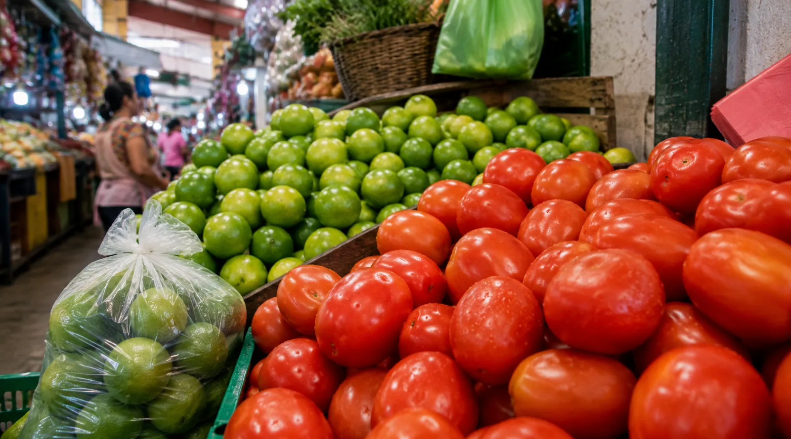 Tomate y limón suben de precio en los mercados de Mérida