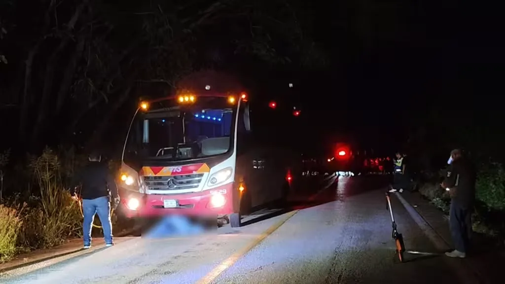 Tragedia en Calkiní: adulto mayor muere atropellado por un autobús mientras regresaba a casa