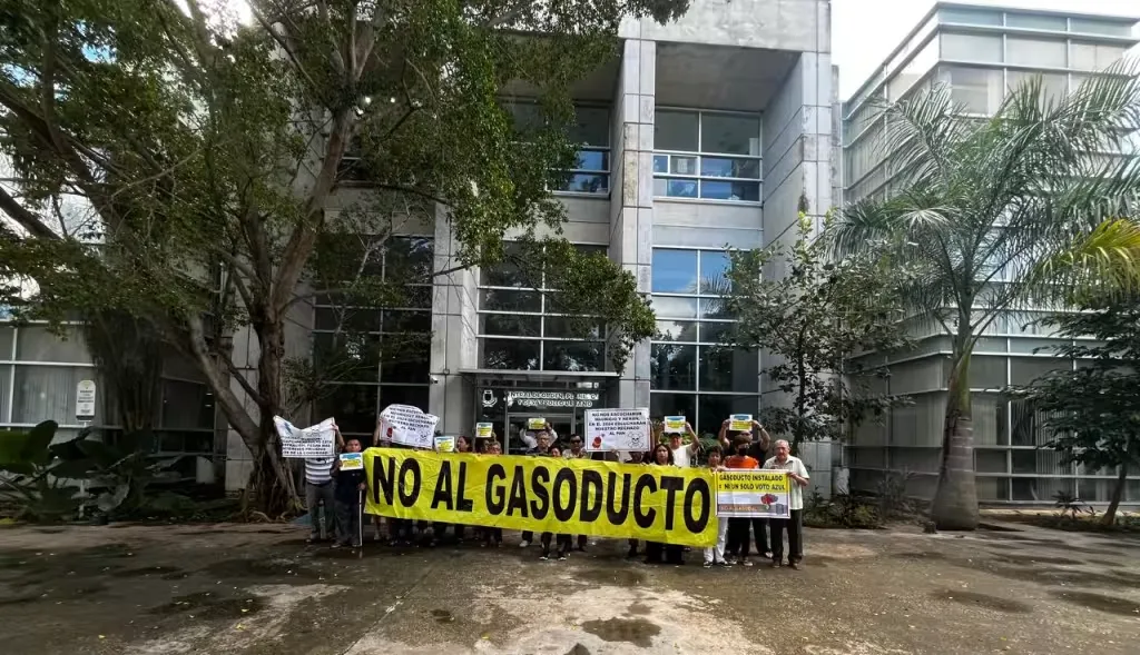 Tras cinco años de lucha, vecinos de San Damián frenan gasoducto de Engie en Mérida
