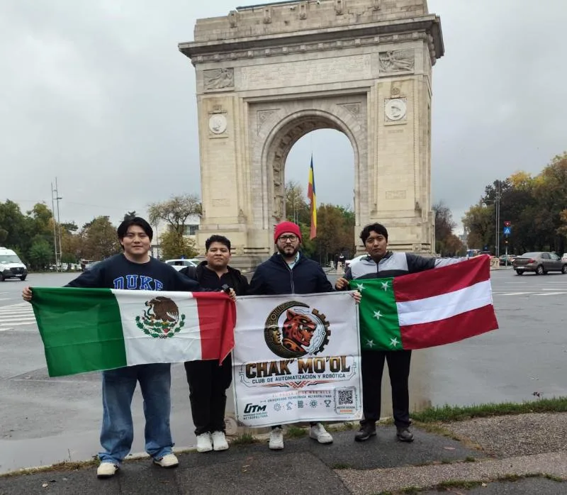 Veintitrés estudiantes yucatecos compiten en RoboChallenge 2026 en Bucarest