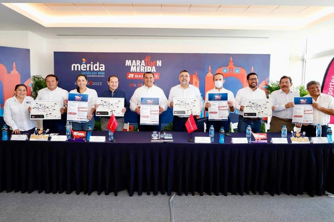 Presentan el Maratón Internacional de Mérida