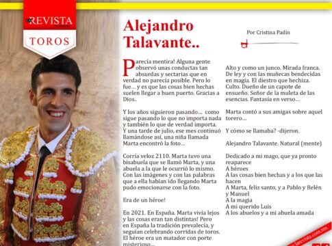 Alejandro Talavante..