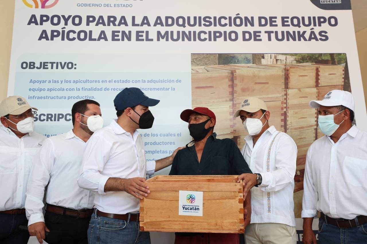 Fuerte impulso del Gobernador Mauricio Vila Dosal la actividad apícola de Yucatán