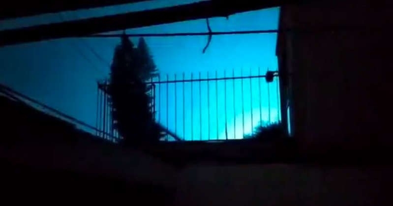 ¿Qué son las luces en el cielo vistas durante el temblor en México?