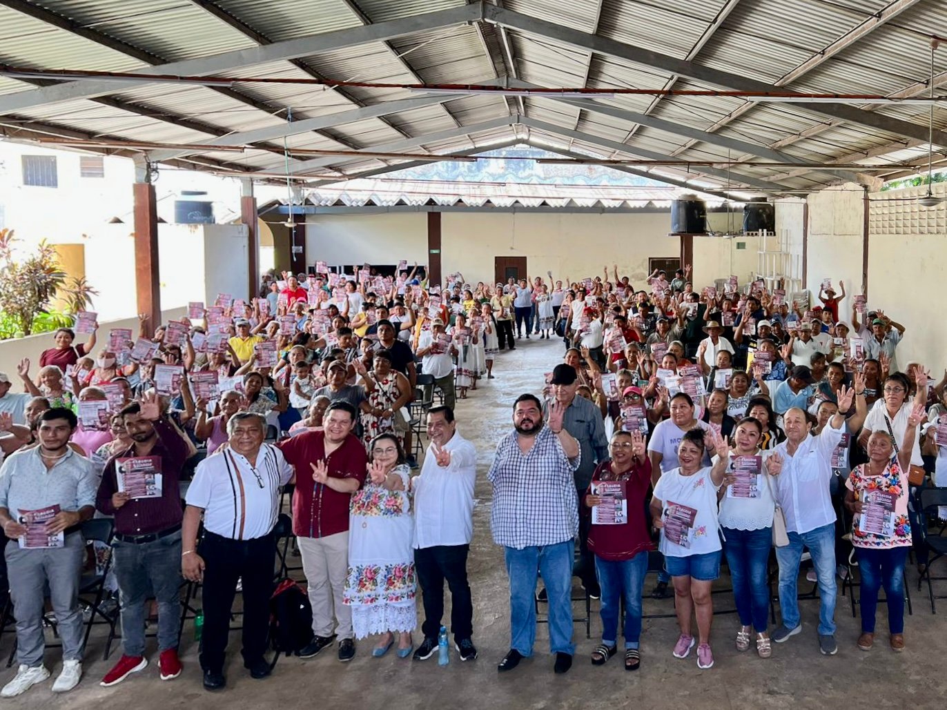 Gran interés ciudadano en el sur del estado por la aspiración de la Dra. Claudia Sheinbaum