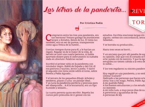 Las letras de la pandereta...